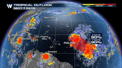 Potential Indirect Impacts to the Caribbean from Philippe