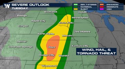 Severe Weather Chances for the High Plains
