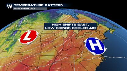 Record Heat Coming to the Northeast, Cooling in the Great Lakes ...