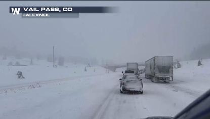 Utah, Colorado, and Nevada Snow Continues Through Monday AM