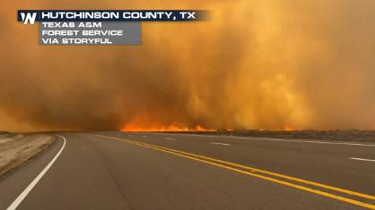 Half a Million Acres Burned in Texas in 48 Hours