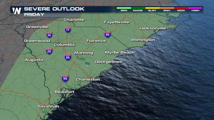 Severe Weather Threat for the South Today