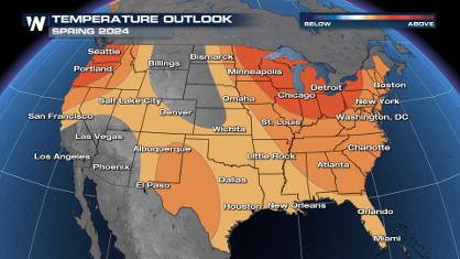 NOAA Spring Outlook: Warm for All, Wet for Southeast
