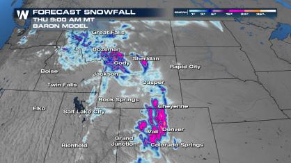 Snow in Store for the Rockies