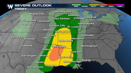 Severe Weather Threat Continues for the Plains