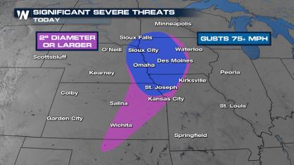 Another Round of Strong Storms Targets The Heartland