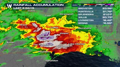 Texas: More Rain in Flooded Areas